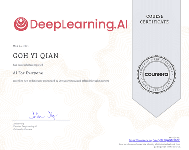 AI Foundation by DeepLearning.AI